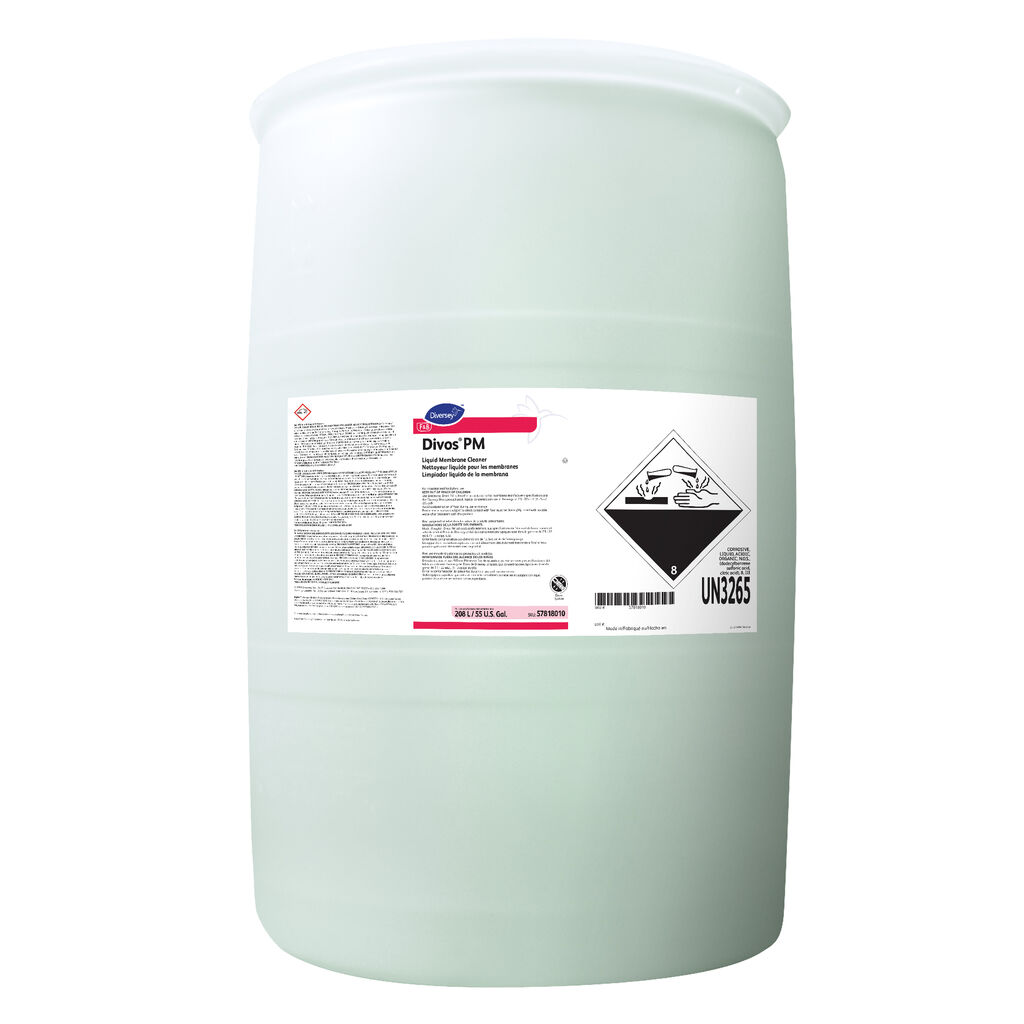 DIVOS PM, 55gal - Liquid Membrane Cleaner